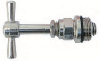 CABEZAL CAUDAL LLAVE DE PASO 1/2` CROMO