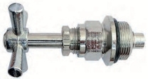 CABEZAL CAUDAL LLAVE DE PASO 3/4` CROMO